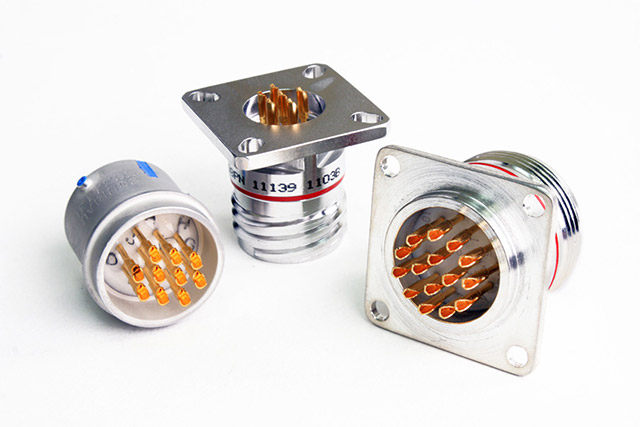 Glenair MIL-DTL-38999 Hermetic Connectors (Series I, II, II, IV)